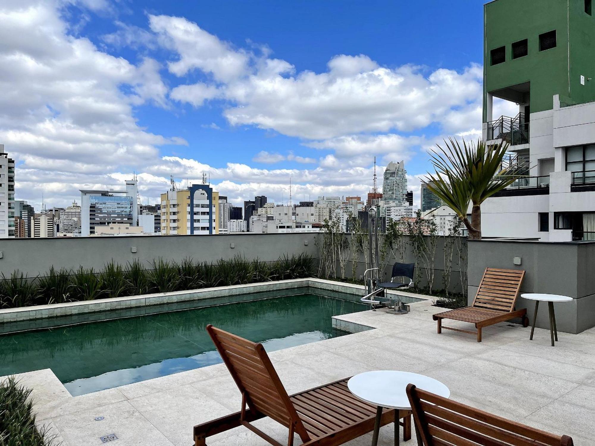 Belint Bela Cintra: A 5 Minutos Da Paulista Com Piscina No Rooftop Sao Paulo Exterior photo